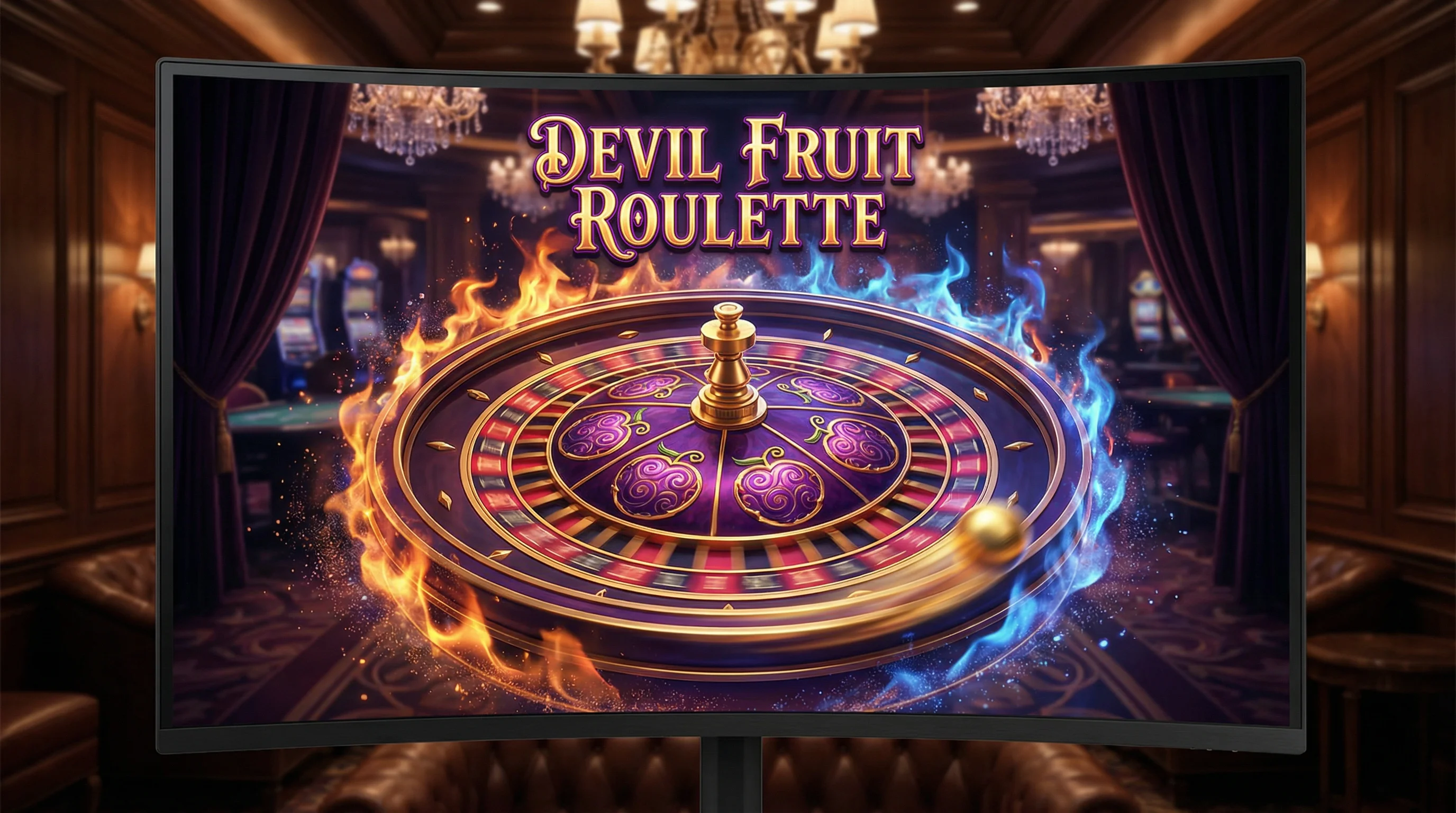 Roleta com Chamas Diabólicas - stakebet