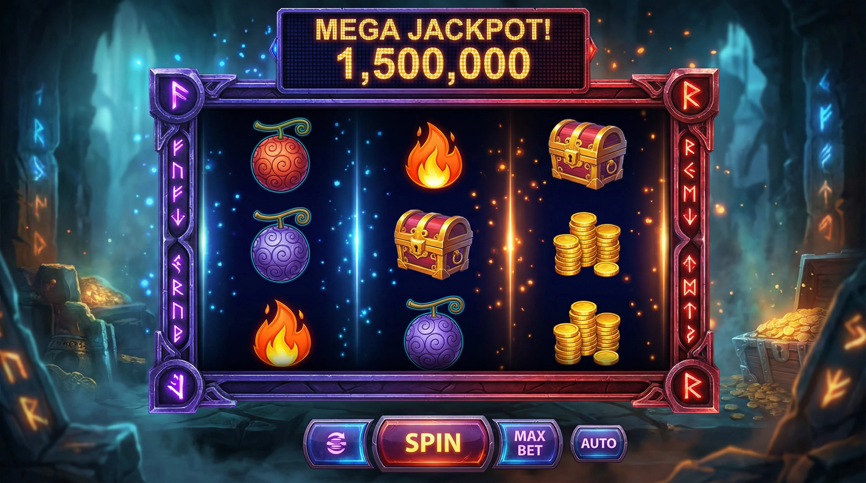 Caça-Níqueis com Tema de Frutas Diabólicas - stakebet